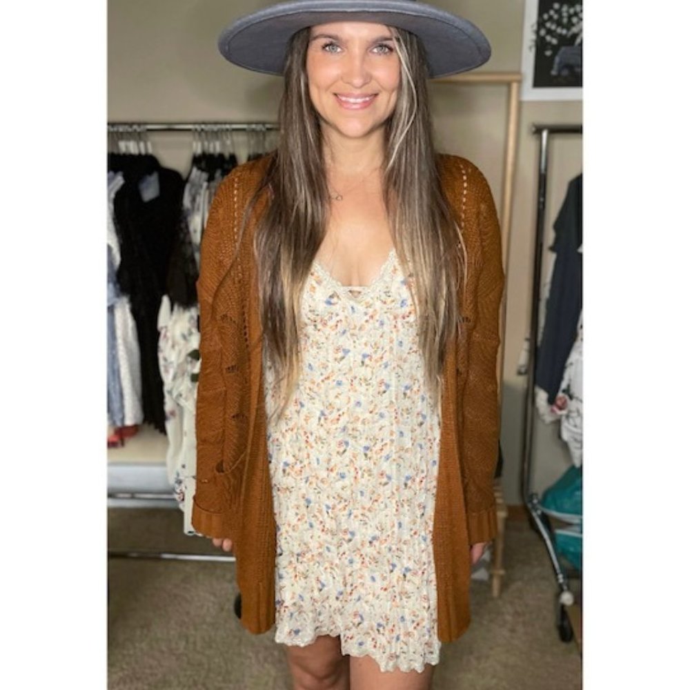 Floral V-Neck Dress